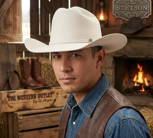 Authentic cowboy hats in premium felt and straw with professional custom shaping services