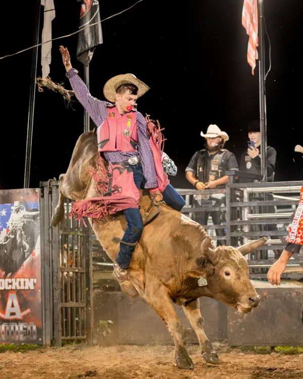 Rodeo lifestyle image at Western Outlet Lexington KY cowboy culture and boots